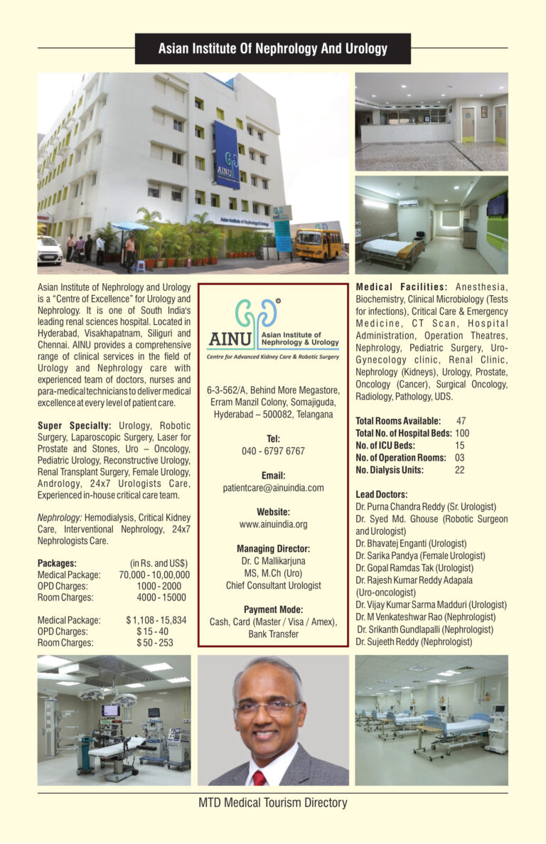 Asian Institute of Nephorology and Urology Hyderabad