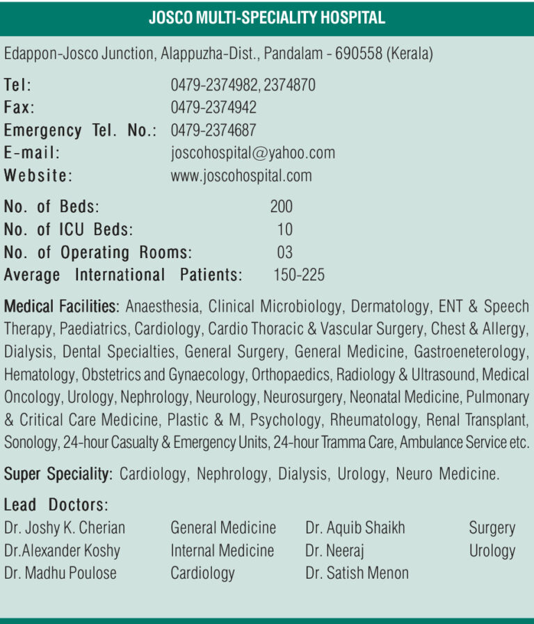 Jasco Multi Specialty Hospital Pandalam