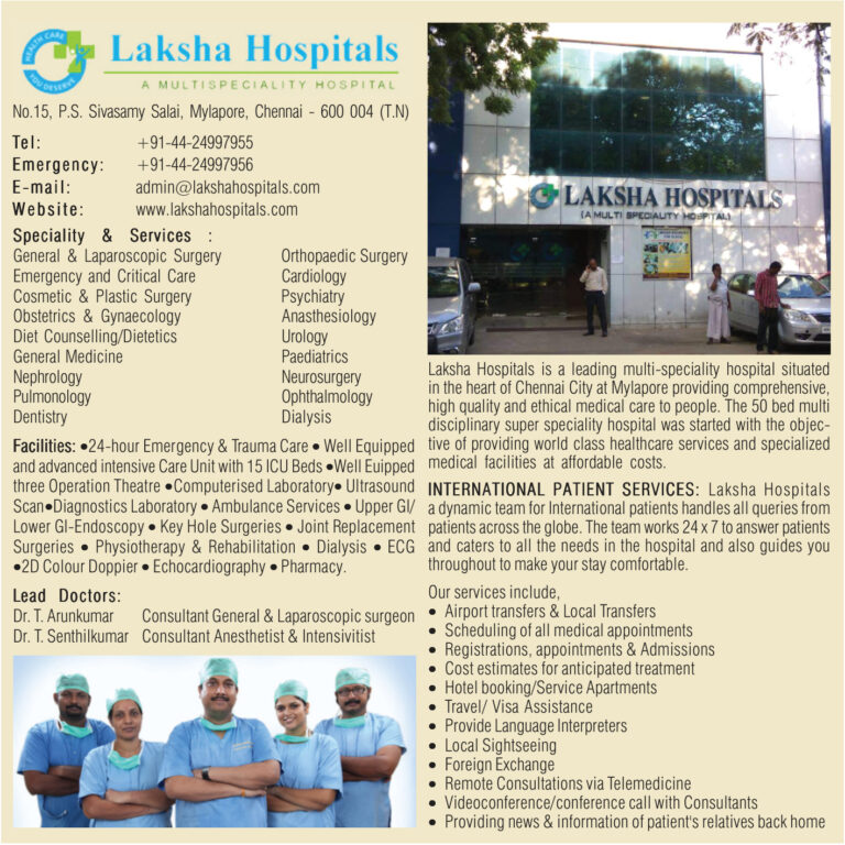 Laksha Hospital Chennai