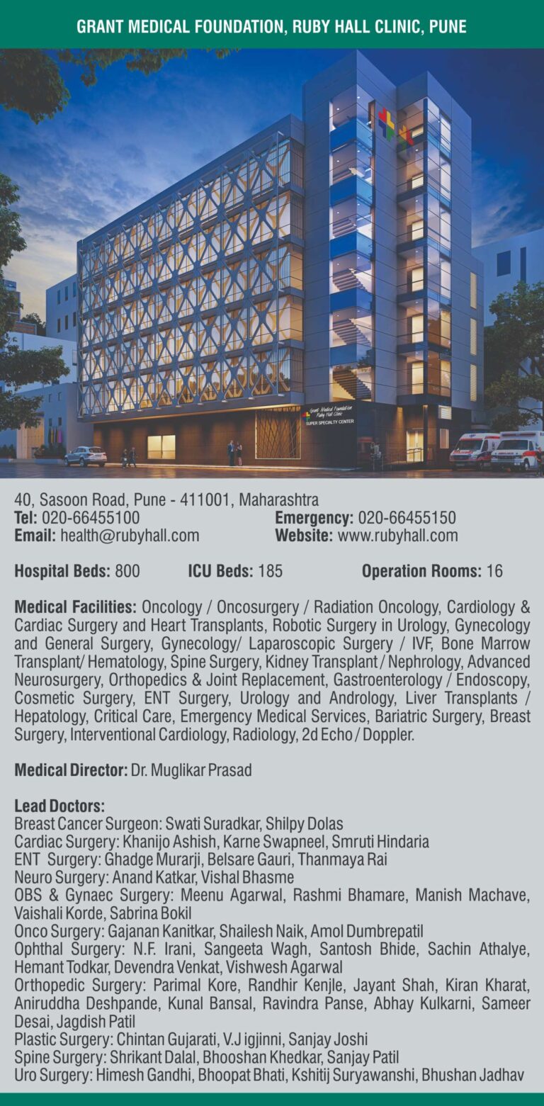 Grant Medical Foundation, Ruby Hall Clinic Pune