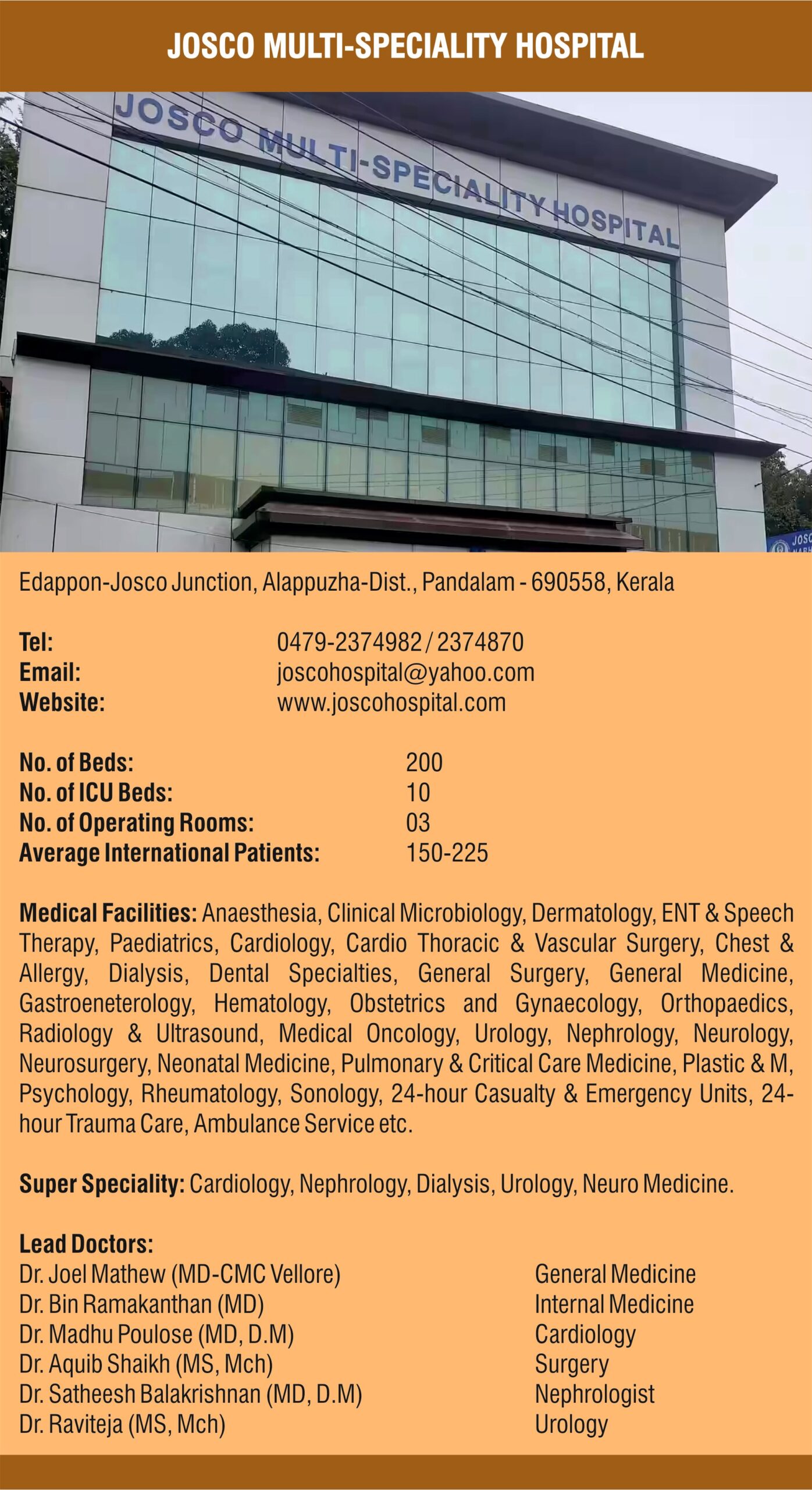 Josco Multi-Speciality Hospital