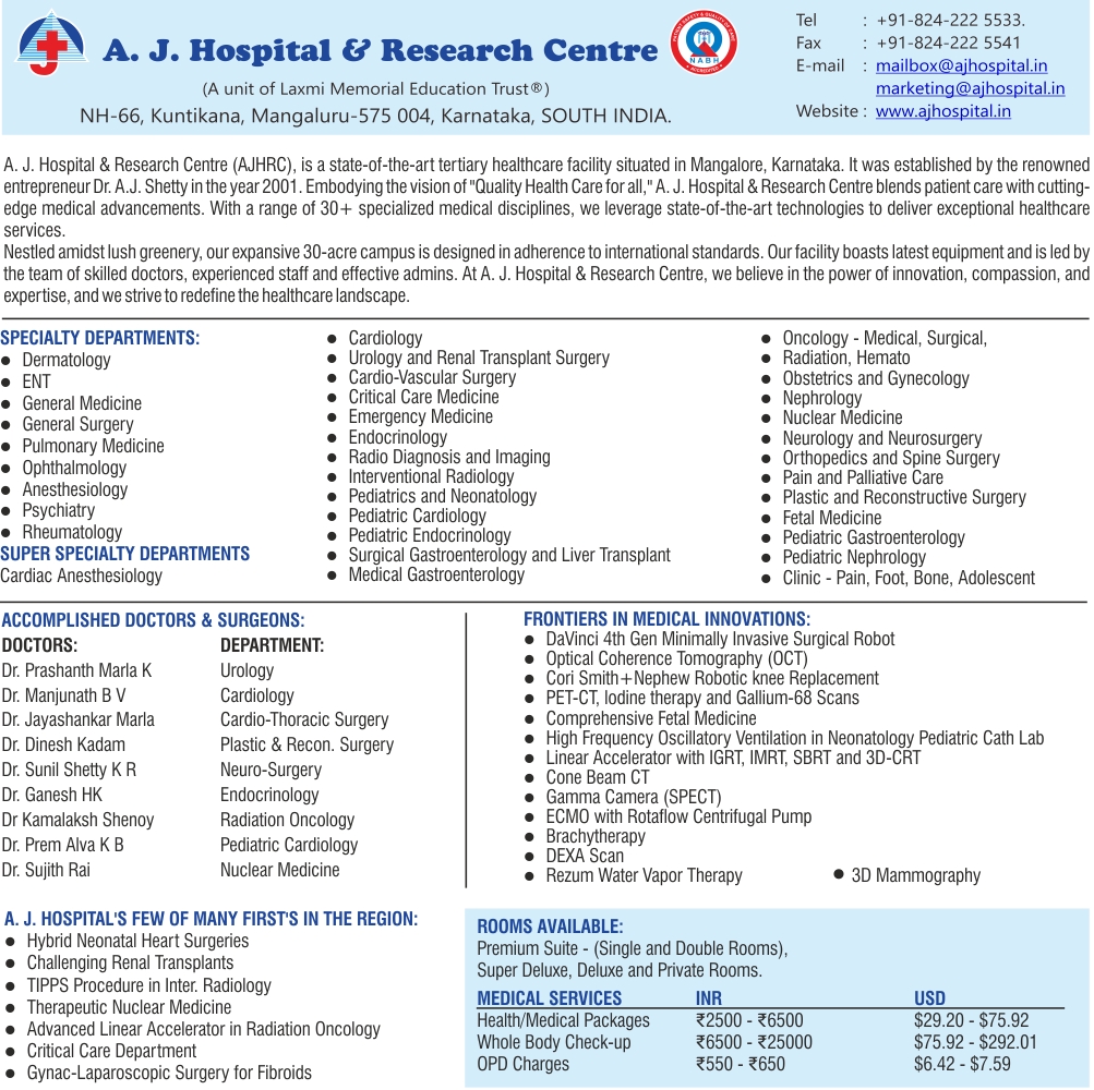 A.J. Hospital & Research Centre-Mangaluru